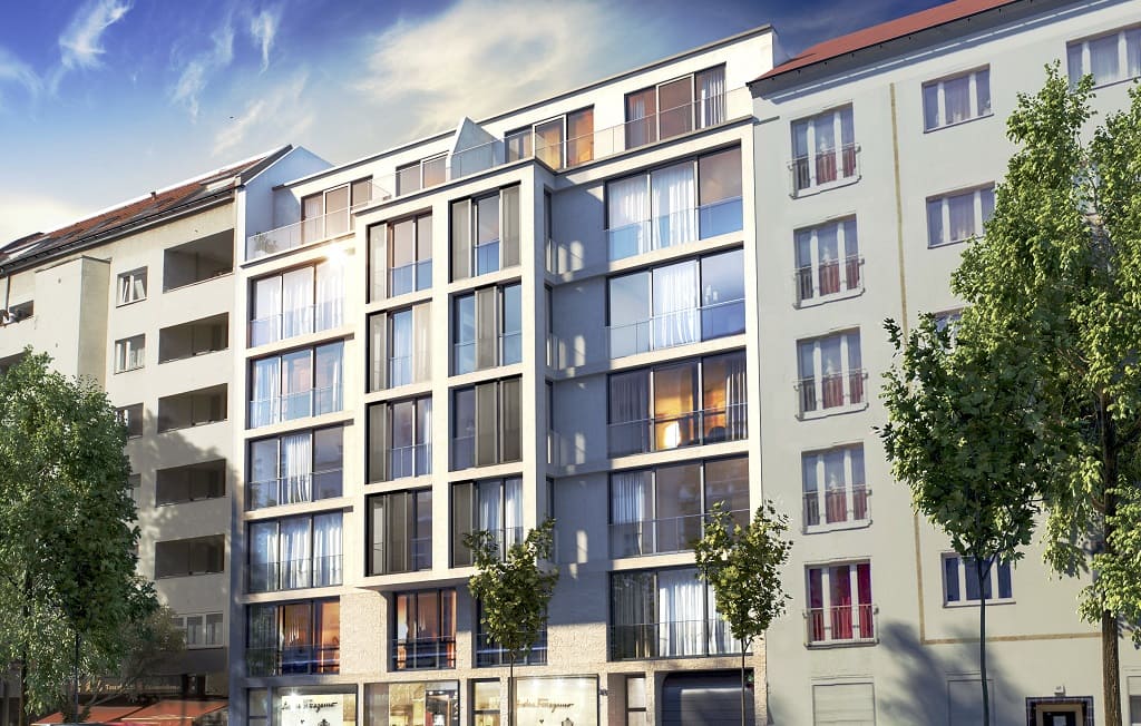 Mehrfamilienhaus Neubau Mannheim-vorher-Bild